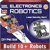 Butterfly EduFields 10-in-1 STEM Robotics Kit for Kids Ages 8-14 | Electronics & Engineering Science Kit with Circuit Board Projects | Educational Robot Building Kit