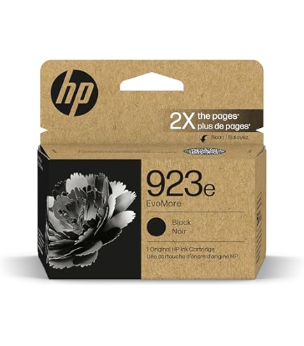 923 Ink Cartridges OfficeJet Pro 8135e 8139e 8138e 8122e Ink For HP 923...