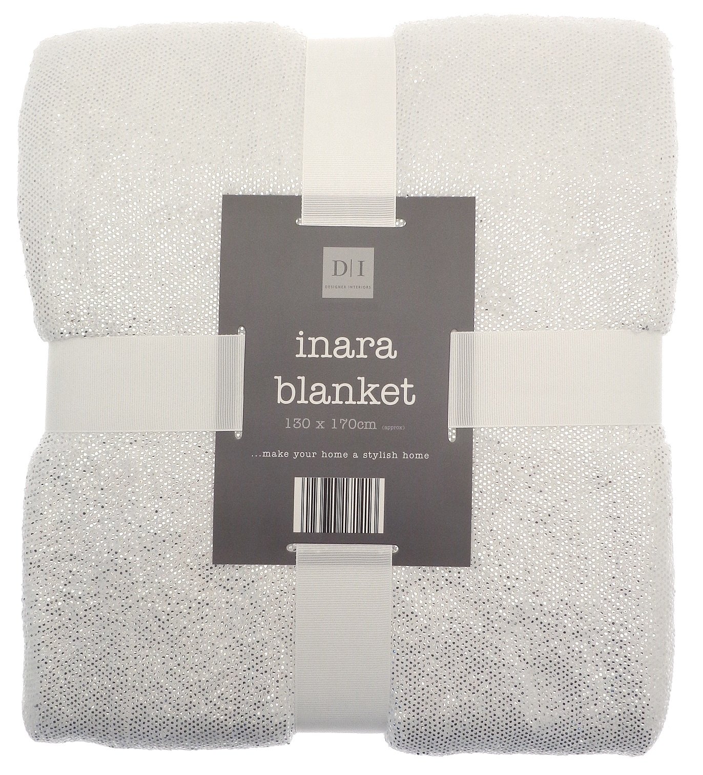 Inara Throw - White - 130x170cm