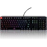 Glorious Gaming Mechanical Keyboard - Modular Switches, 104-Key Full Size, RGB LED Backlit, Brown Switches, Black Minimalist Design (Hot Swap switches)