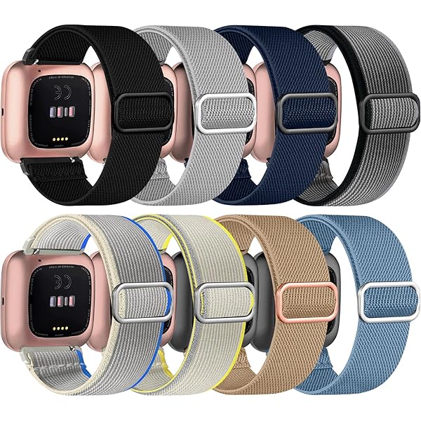 Amazon Fitbit Versa Gold Band Elastic Bands Versa Watch Bands