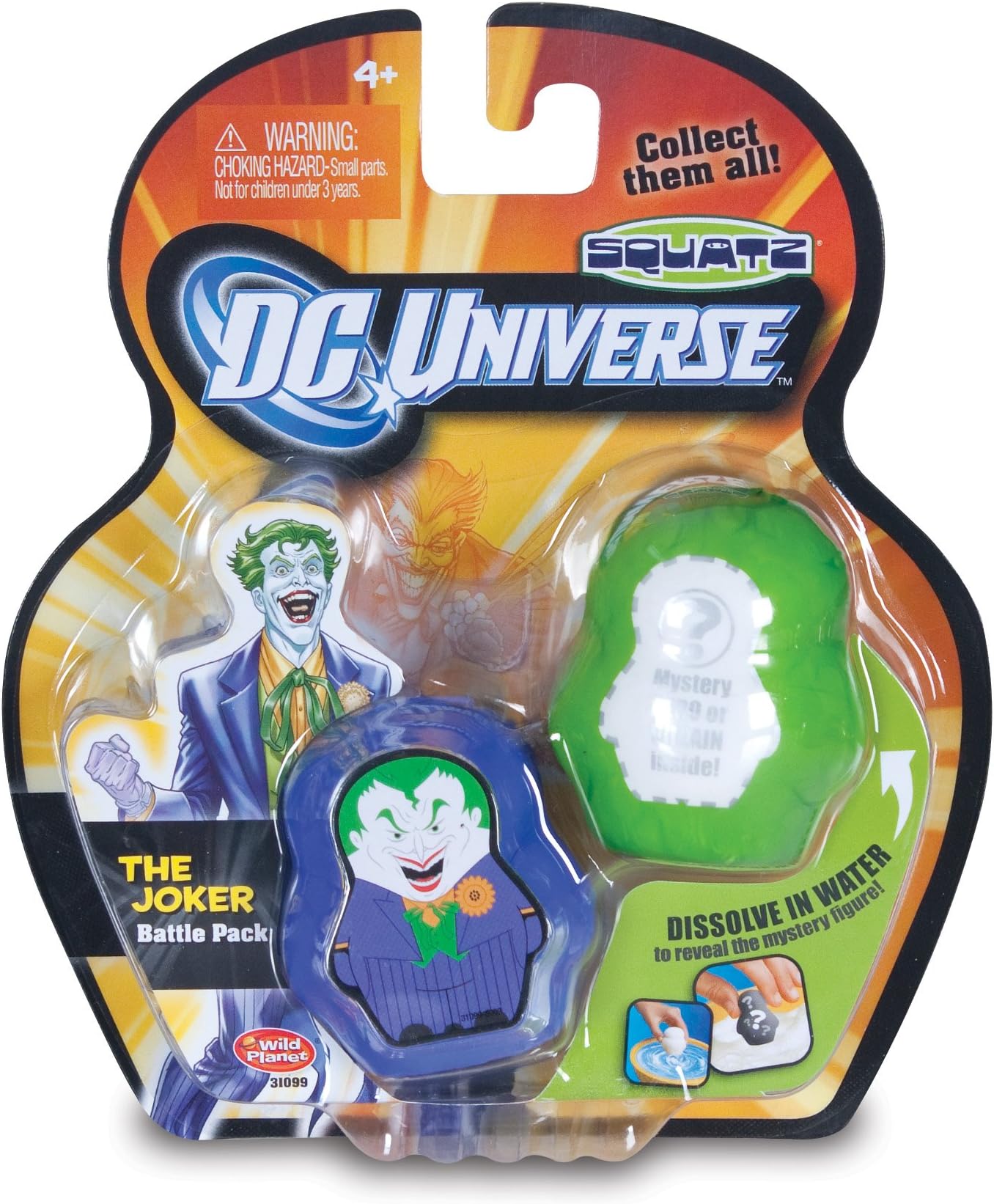 Squatz DC Universe Joker and Mystery Character (Solid Case)