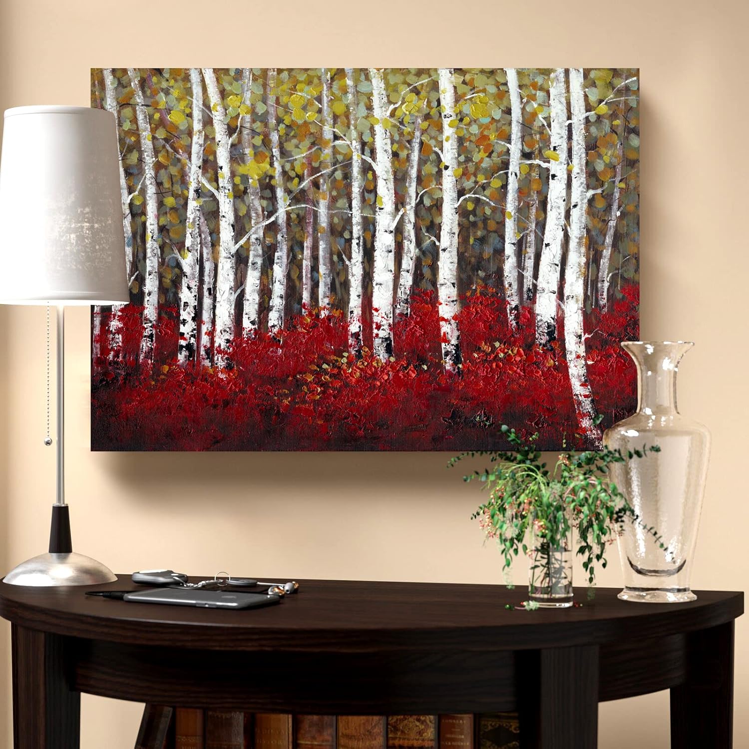 Paintings - Hand Painted Bedroom Canvas Wall Art, 28
