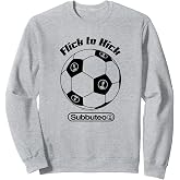 Flick To Kick Soccer Ball Football Game Sweatshirt