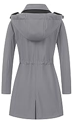 CREATMO US Women's Ladies Active Soft Shell Jacket
