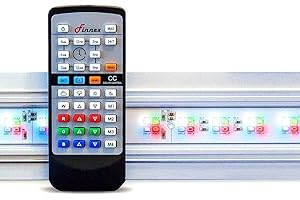 Finnex Planted Plus True 24/7 + HLC Aquarium LED Light, Automated Full Spectrum Fish Tank Light, True 660nm Deep Red Plant LEDs, 48 Inch (HLC-48)