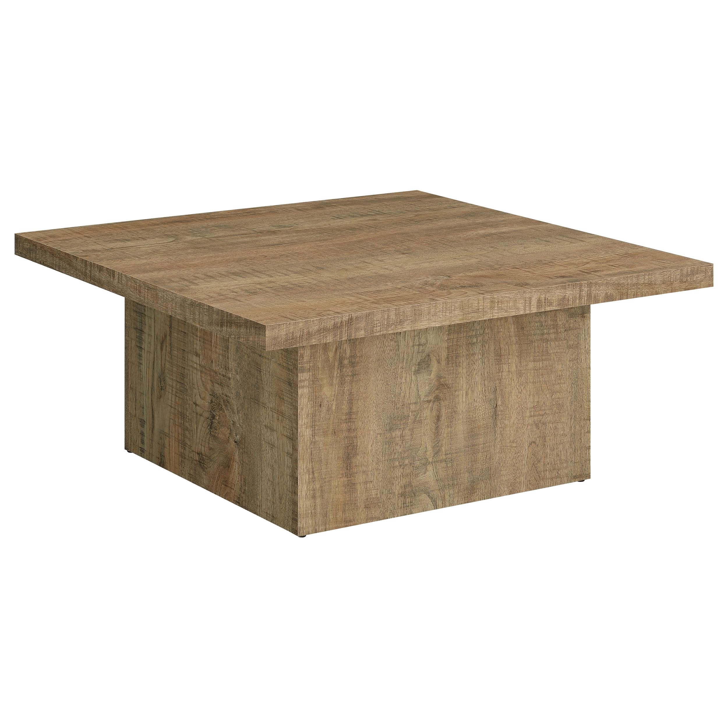Coaster Home Furnishings Zetta Square Cocktail Living Room Coffee Table ...