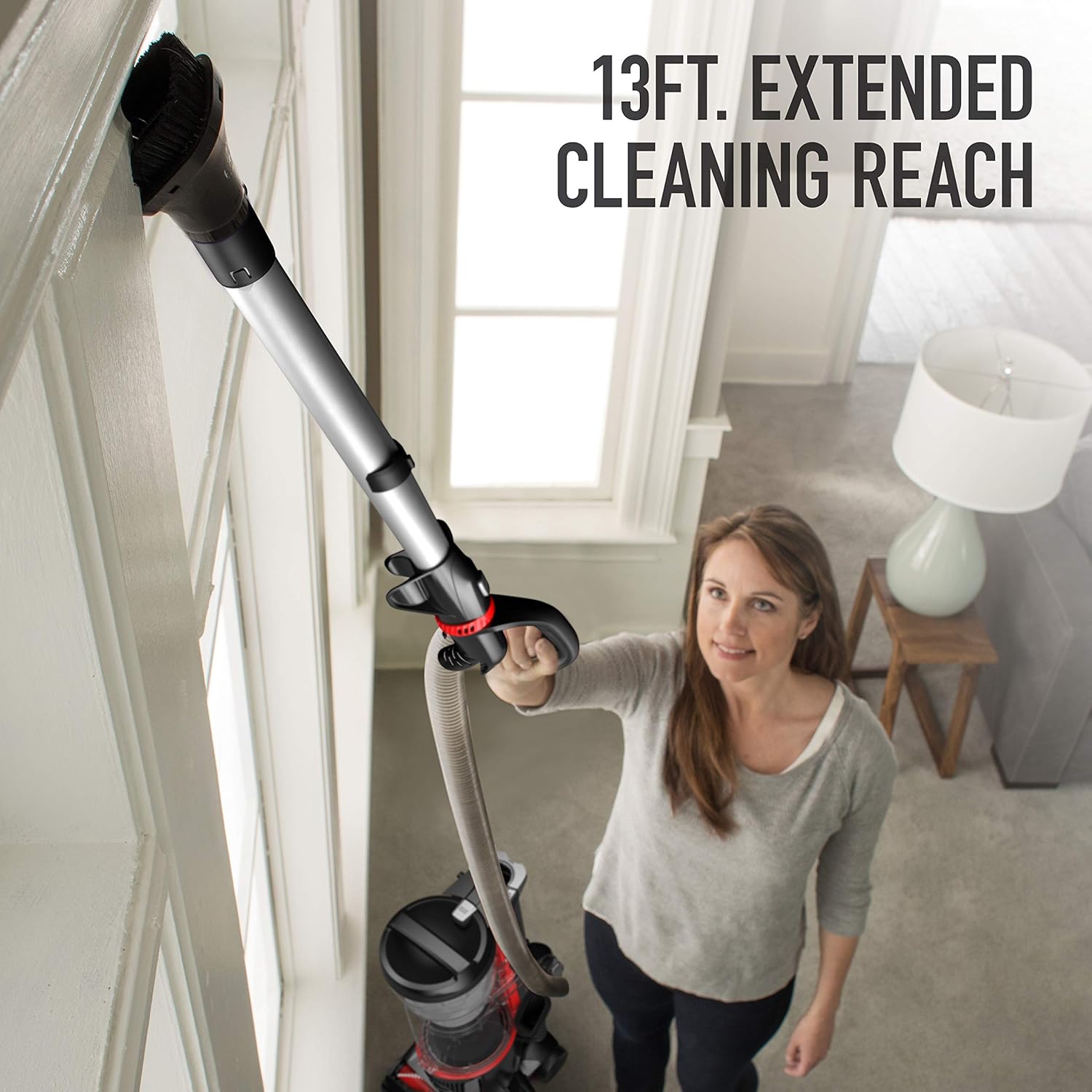 Hoover MAXLife Pro Pet Swivel HEPA Media Vacuum Cleaner, Bagless Upright for Pets Hair and Home, Black, UH74220PC: Home & Kitchen