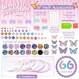 TMGOT Diamond Painting Headband Craft Kit for Girls Age 5-11 - Art Party Gifts view 7