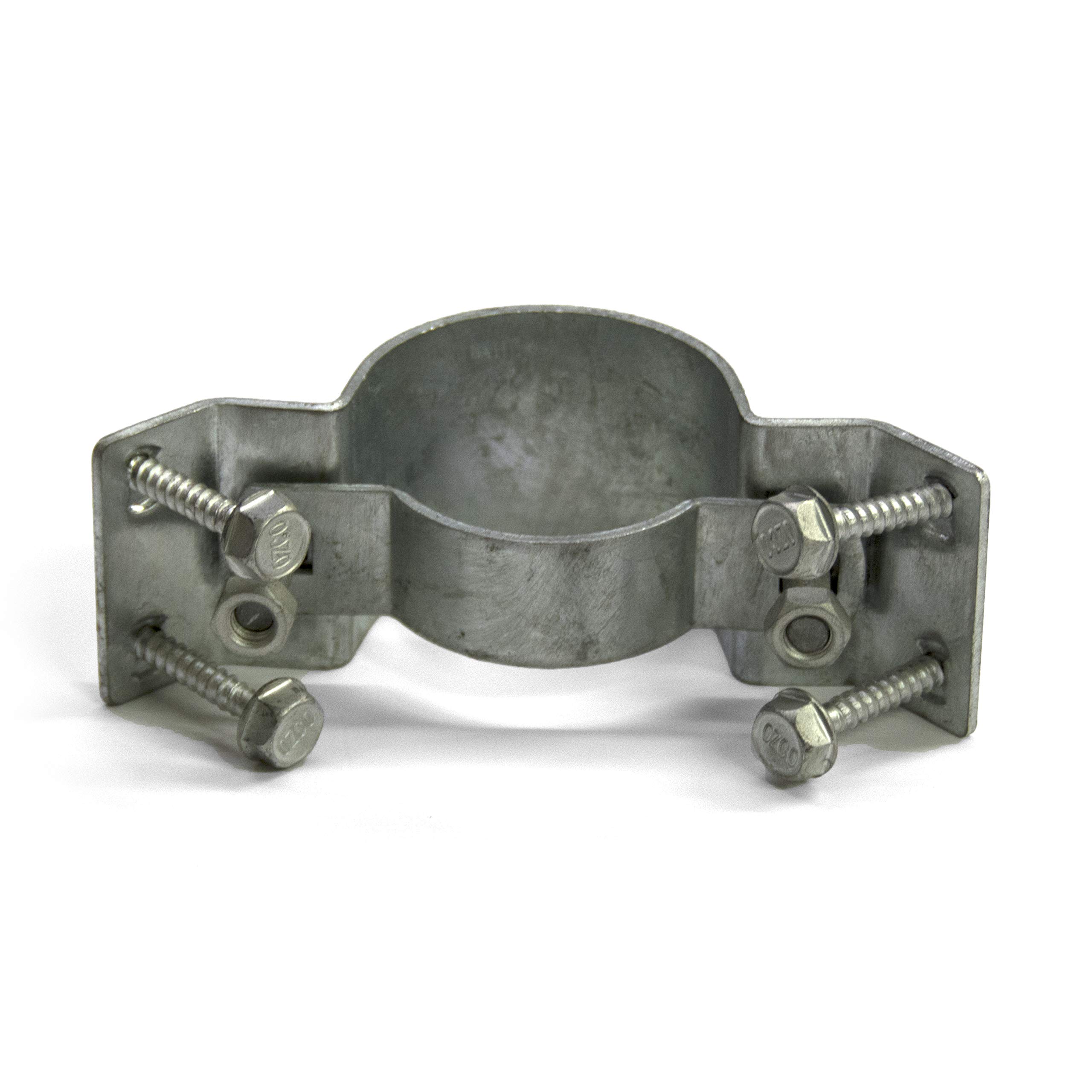 Photo 1 of OZCO 50140 WAP-OZ 2-3/8-inch Steel To Wood 90-degree Fence Bracket, (1 per Pack)