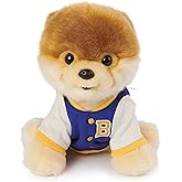 GUND Boo, The World’s Cutest Dog Varsity Jacket Plush Pomeranian Stuffed Animal for Ages 1 and Up, 9”