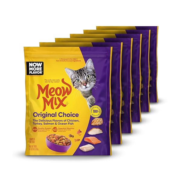 MEOW MIX ORIGINAL CHOICE DRY CAT FOOD, 18...
