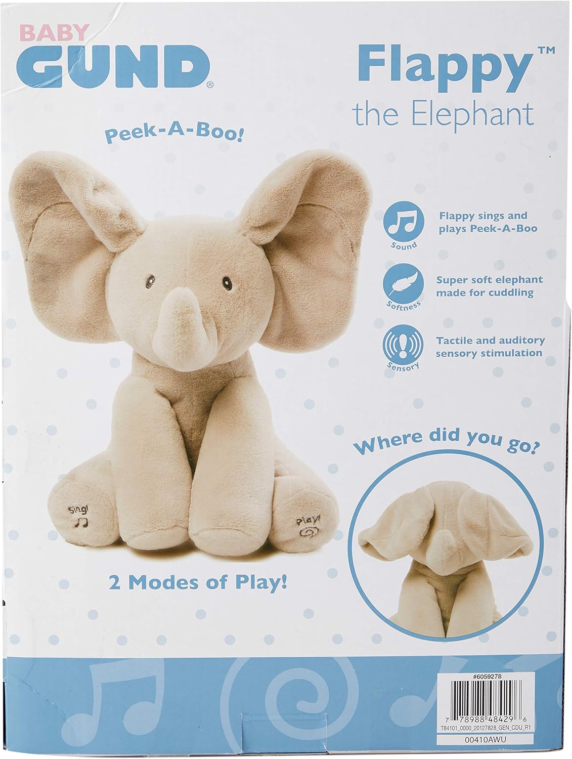 Official Baby GUND Flappy the Elephant - Image 3