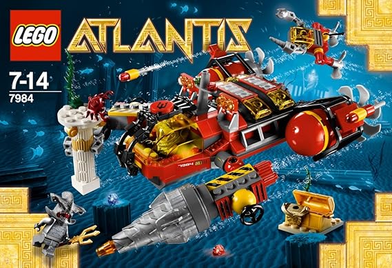lego atlantis 7984