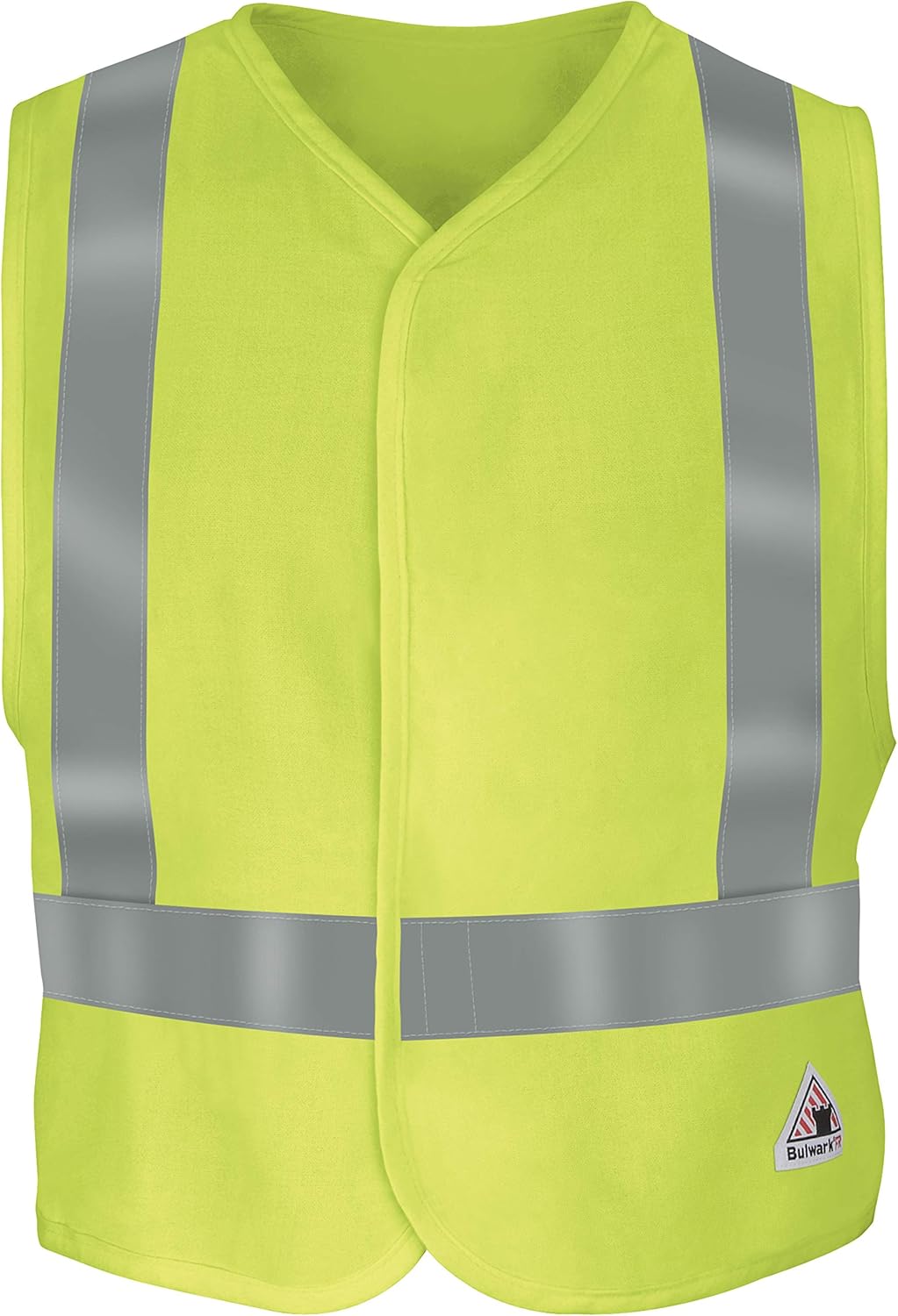 Bulwark Hi-Visibility Flame-Resistant Safety Vest - Big/Tall: Clothing