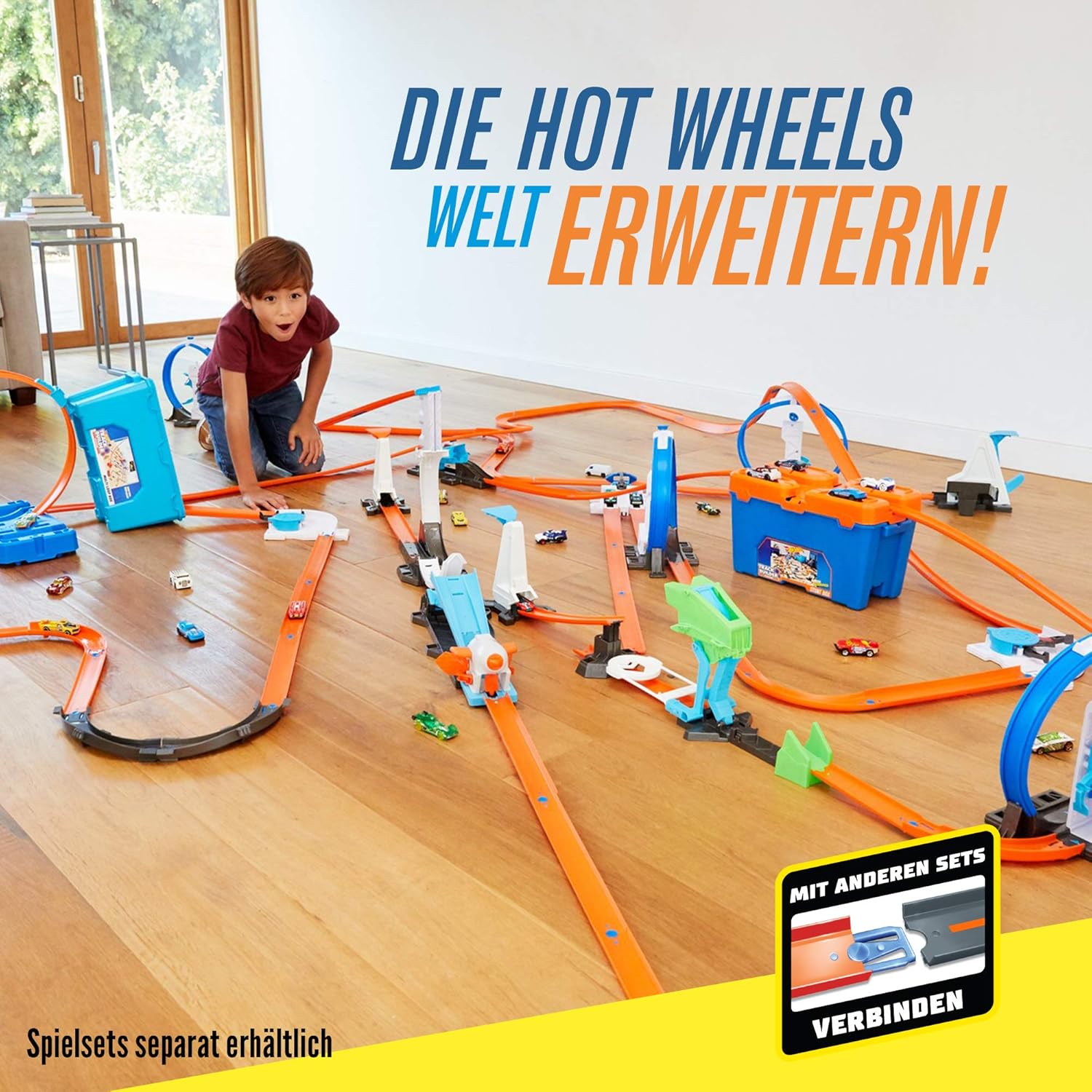 hot wheels dww95 track builder stunt box