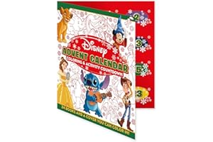 Disney: Advent Calendar Coloring & Activity Countdown: Open a Coloring or Activity Book Every Day Leading Up to Christmas