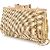 Sumnn Evening Clutch Bag Cocktail Prom Sparkly Rhinestone Crystal Bride and Bridesmaid Wedding Party Formal Purses for Women