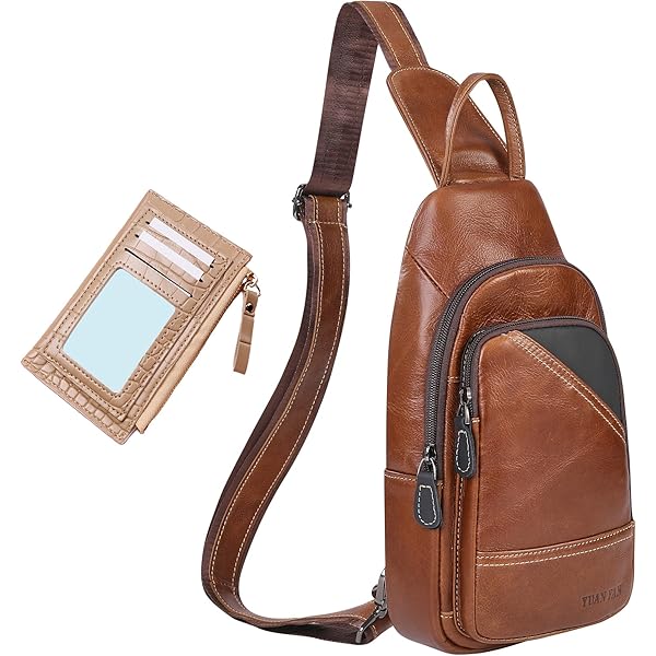 Amazon Bolso Bandolera De Cuero Para Hombre Bandolera Hombre YUAN