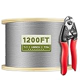 KALLSDY 1200FT 1/8" T316 Stainless Steel