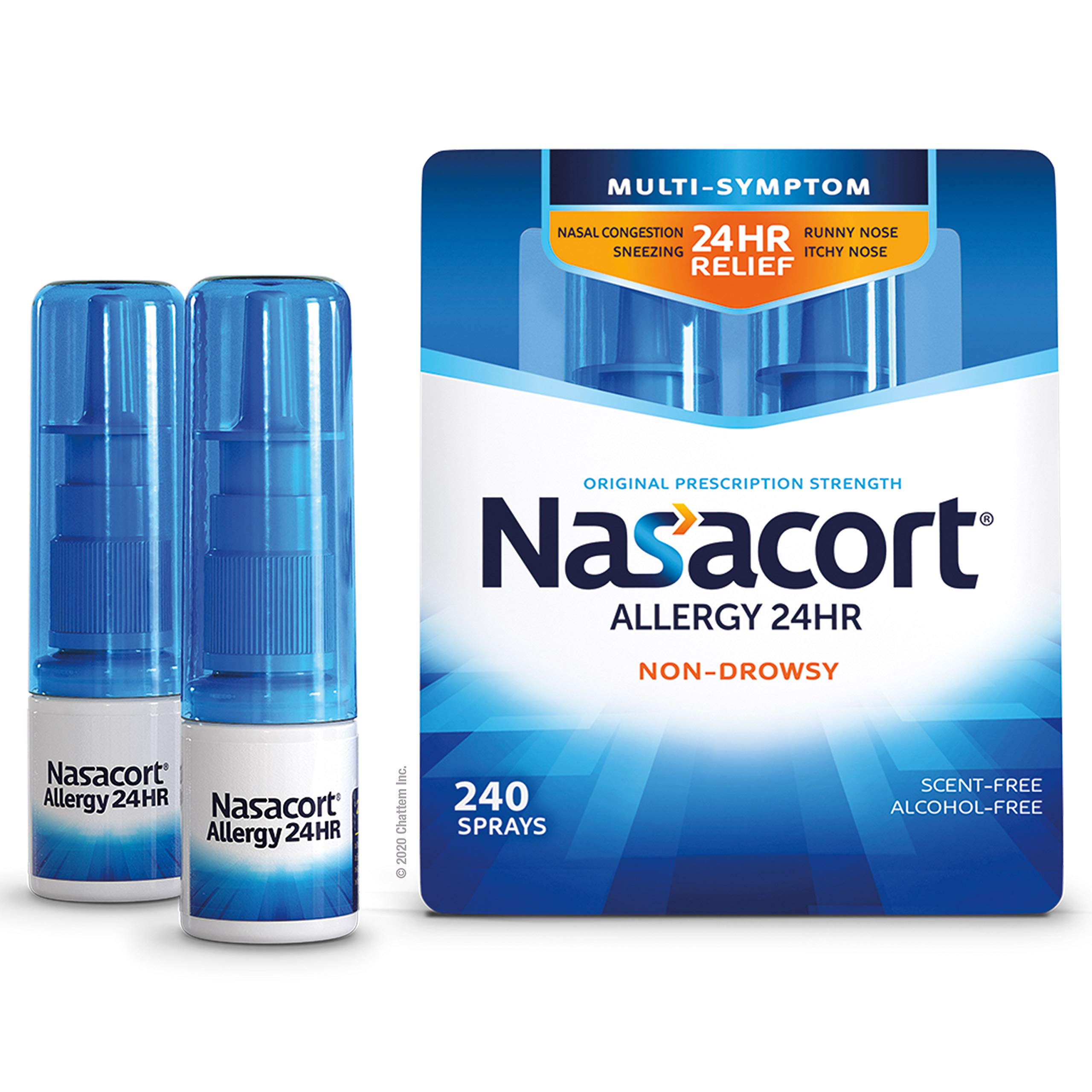Mua Nasacort Allergy 24HR Nasal Spray for Adults, NonDrowsy & Alcohol