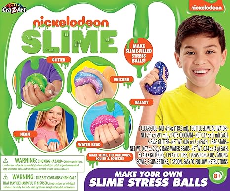 slime filled stress balls
