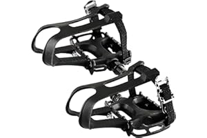 BV Mountain Bike Pedals 9/16" for MTB, BMX, Road Bicycle, EBike, City Cycling - Lightweight and Wide Flat Platform - Non-Slip