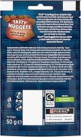 Felix Tasty Nuggets Beef & Lamb Cat Treats 50g Pack of 8 view 4