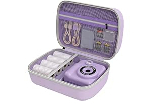 Kids Camera Instant Print Case Compatible with ETIKEZ/ESOXOFFORE/Cimizi/DUDUDRAGON/Dylanto/HiMont/Gofunly/Goopow Instant Came