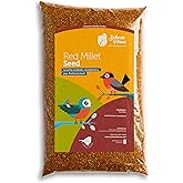 Schoen Farms Red Millet Bird Seed – 2.27 kg Bag – Natural Grain for Cardinals, Chickadees, Woodpeckers & Songbirds – Canadian