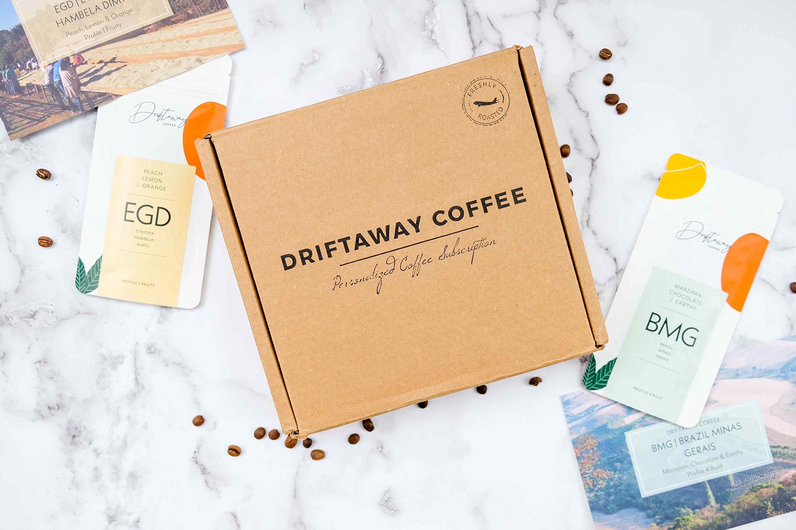 Driftaway Coffee Single Origin Customized Subscription