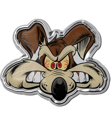 Wile E. Coyote Car Dent Sticker: Funny Auto Decal - Canada Wile E. Coyote Car Dent Sticker: Funny Auto Decal - Canada