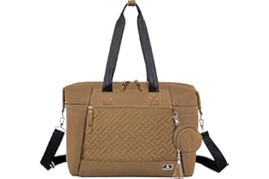 Dikaslon Diaper Bag Tote with Pacifier Case and Changing Pad, Large Travel Diaper Tote for Mom and Dad