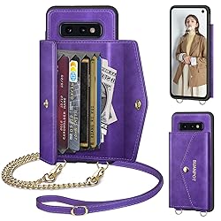SUANPOT for Samsung Galaxy S10e Wallet case with