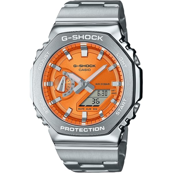 CASIO G-SHOCK 3482ＪＡ 美品 Amazon.com: Casio G-Shock Octagonal Light Blue Stainless