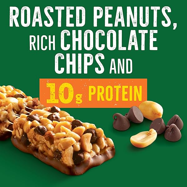 NATURE VALLEY PROTEIN CHEWY BARS, PEANUT BUTTER DARK CHOCOLATE, 20 COUNT, 28.4 OZ