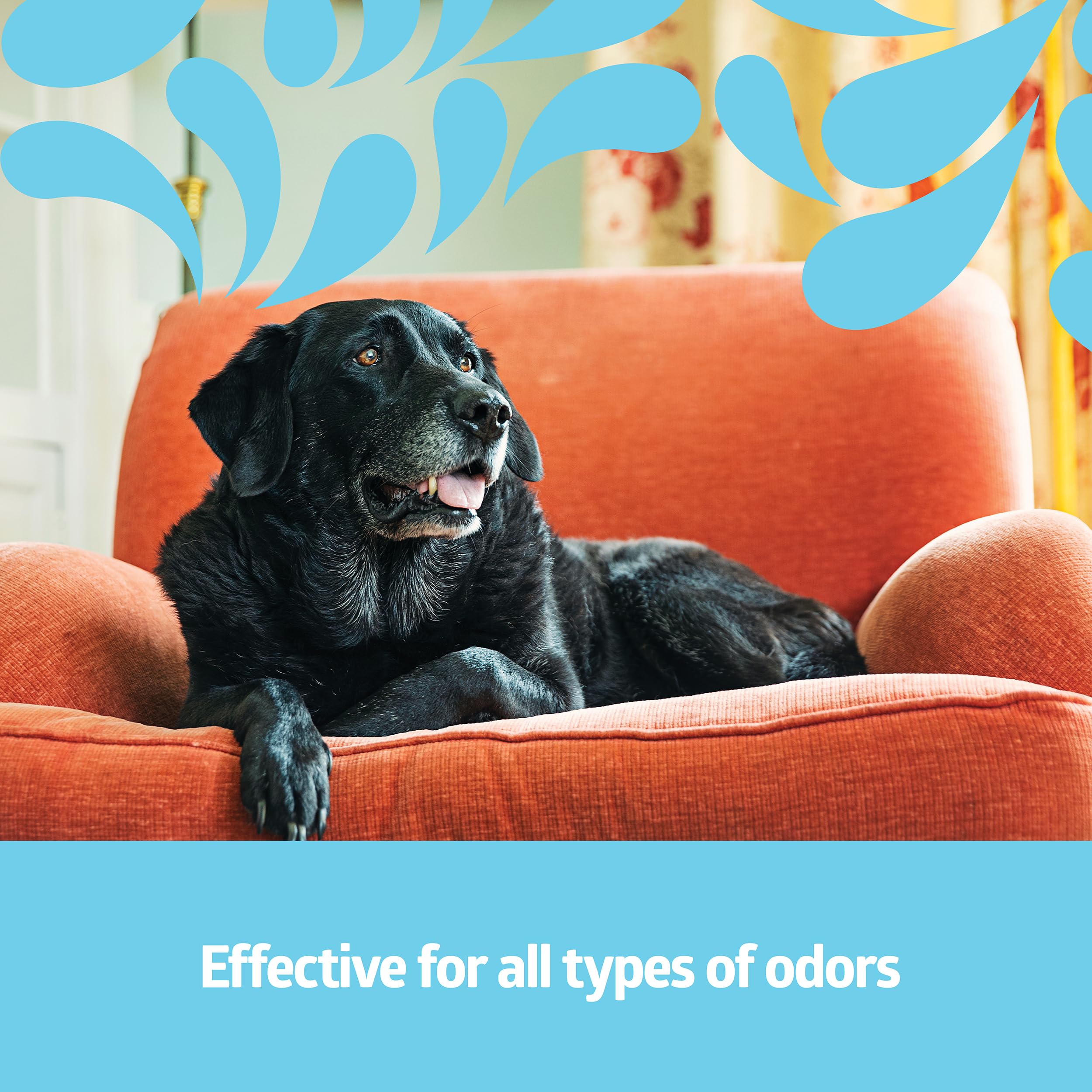 Medline Simply Fresh Odor Eliminator 8 Oz Spray, Lightly Scented, Pump Bottle, Convenient Odor Neutralizer, Bathroom, Home, Pets, Healthcare, 1 Bottle