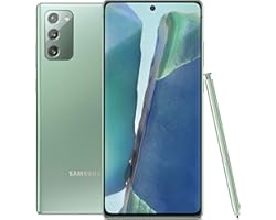 Samsung Galaxy Note20 5G Factory Unlocked Android Cell Phone, US Version, 128GB of Storage, Mobile Gaming Smartphone, Long-La