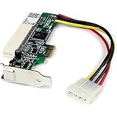 StarTech.com PCI Express to PCI Adapter Card - PCIe to PCI Converter Adapter with Low Profile / Half-Height Bracket (PEX1PCI1
