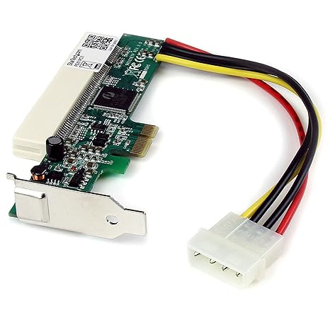 StarTech.com PCI Express to PCI Adapter Card - PCIe to PCI Converter Adapter with Low Profile / Half-Height Bracket (PEX1PCI1)