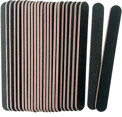 ZHIYE 24PCS Nail File Dual Sided Emery Board Manicure Tool Professional