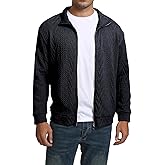 Men’s Full Zip Up Cardigan Outerwear Casual Shawl Collar Open Front Cardigan Sweaters with Pockets