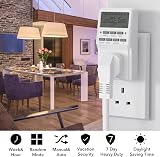 HBN 7 Day Digital Timer with Countdown 20 On/Off Weekly Settings 13A view 3