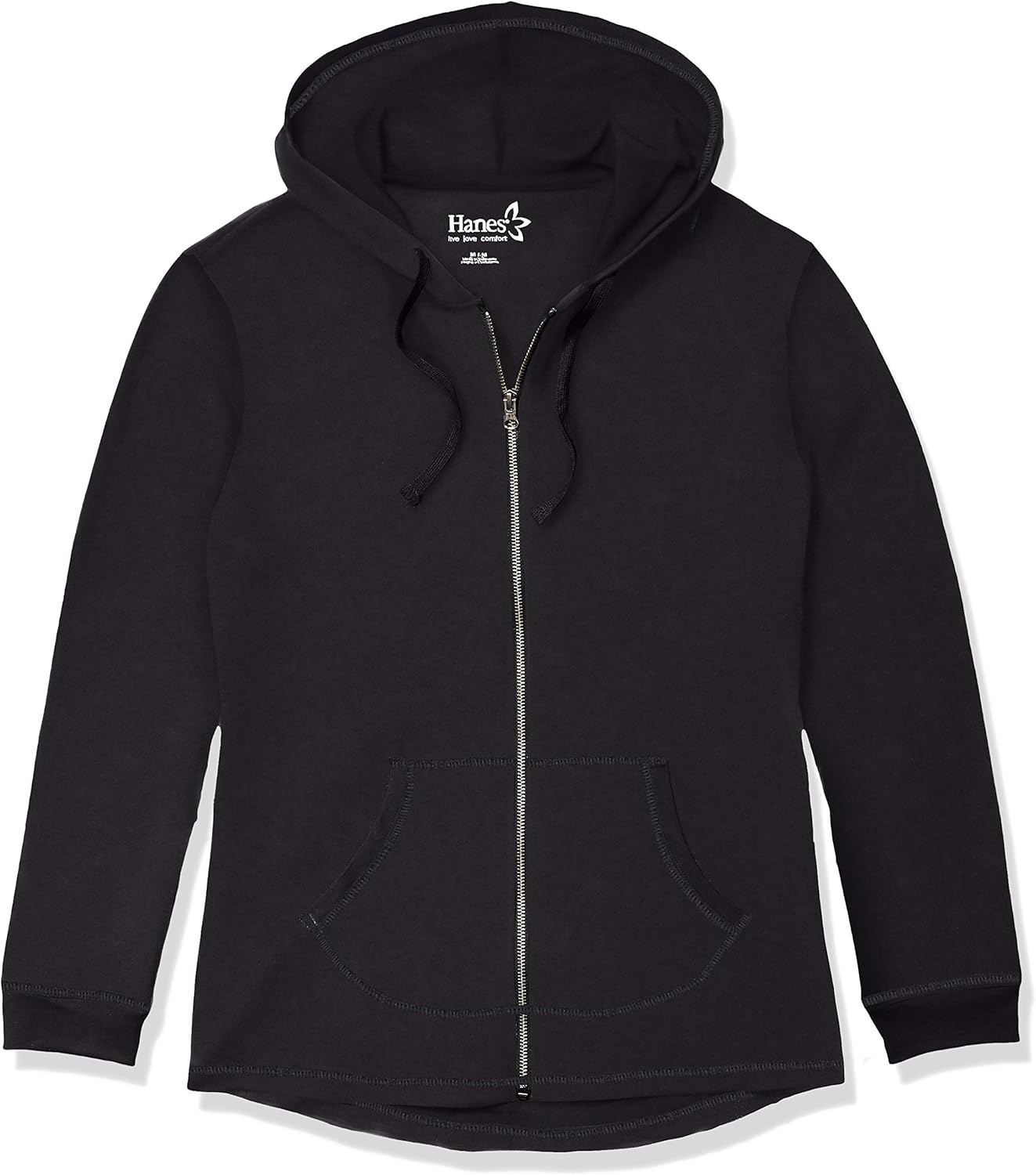 Hanes Women's French Terry Full-Zip Hoodie Sweatshirt at  Women’s Clothing store