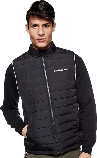 calvin klein sleeveless jacket