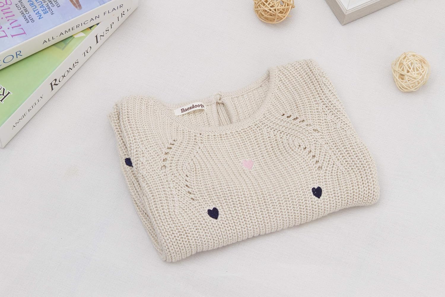 Baosdooya Pullover Sweater for Girl