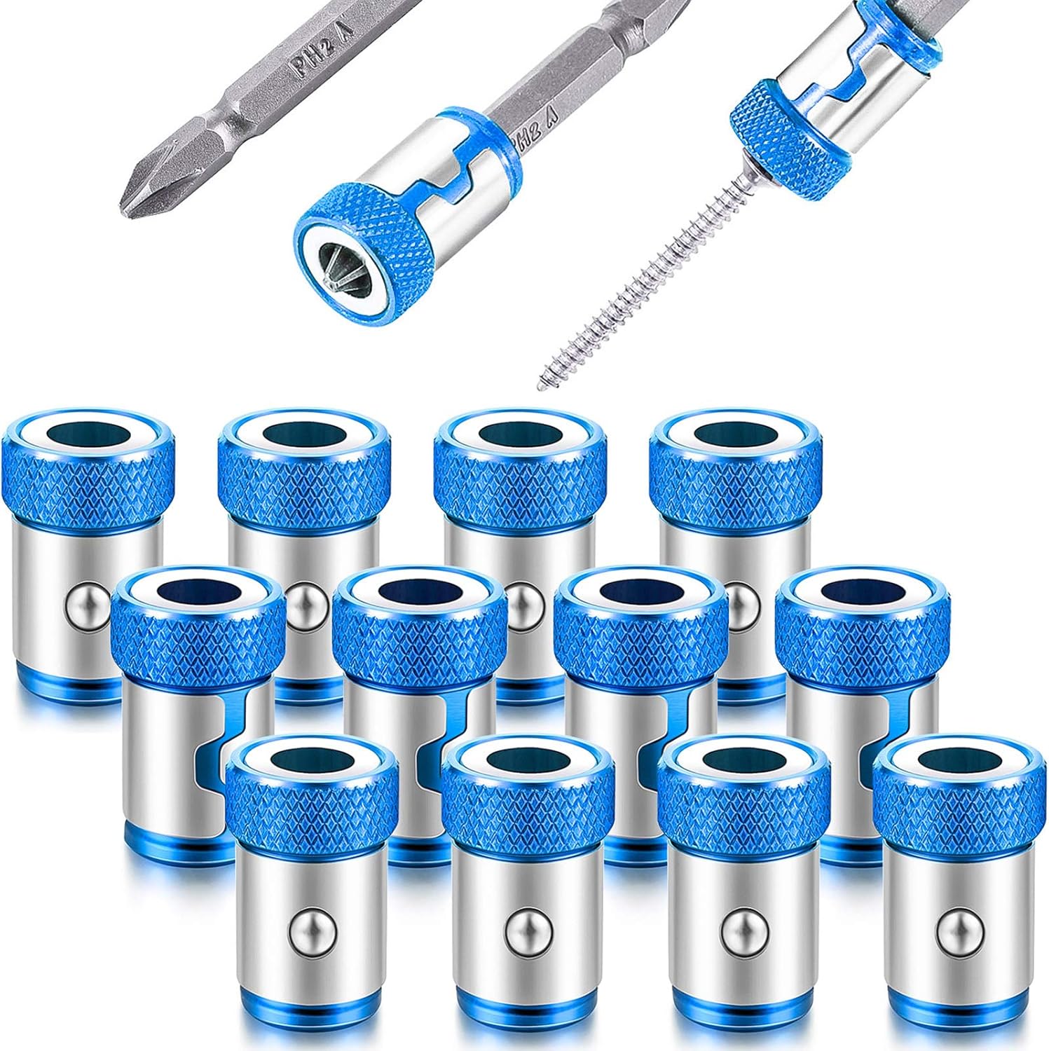 Screw Ring Metal Bit Ring Screw Holders