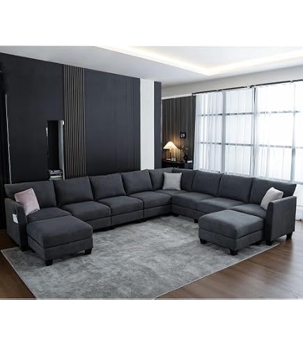 Amazon.com: HAOMARKETS Oversized135 Modular Sectional L Shaped