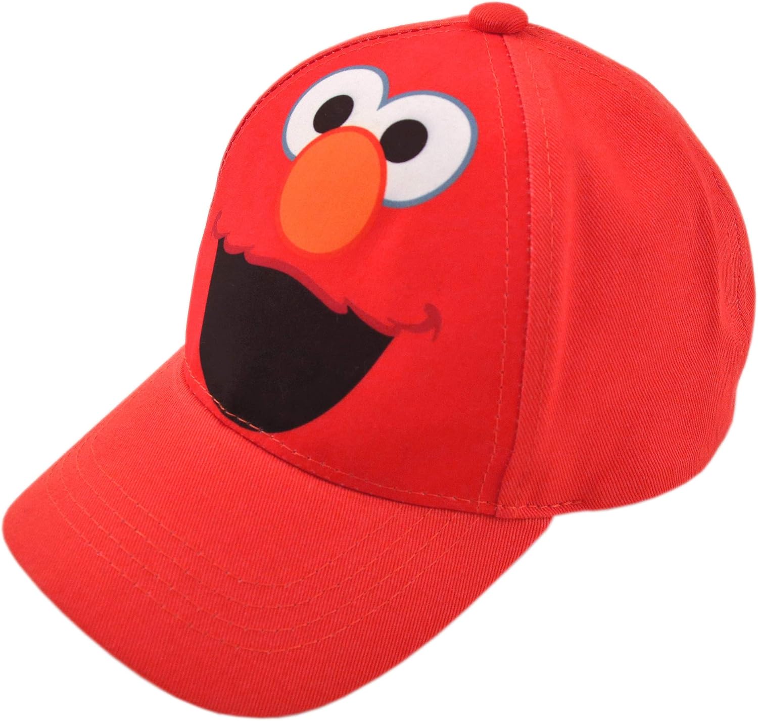 Sesame Street Toddler Boys' Elmo Cotton Baseball Cap, Light Red, Age 2-4: Clothing