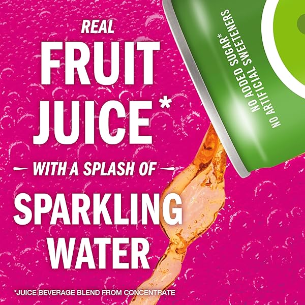 IZZE SPARKLING JUICE, APPLE, NO ADDED SUGARS, NO PRESERVATIVES, NON-GMO, 8.4 FL OZ CAN (PACK OF 24)
